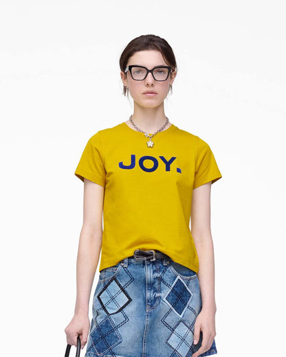Joy. Slim Tee Joy Yellow Marc Jacobs