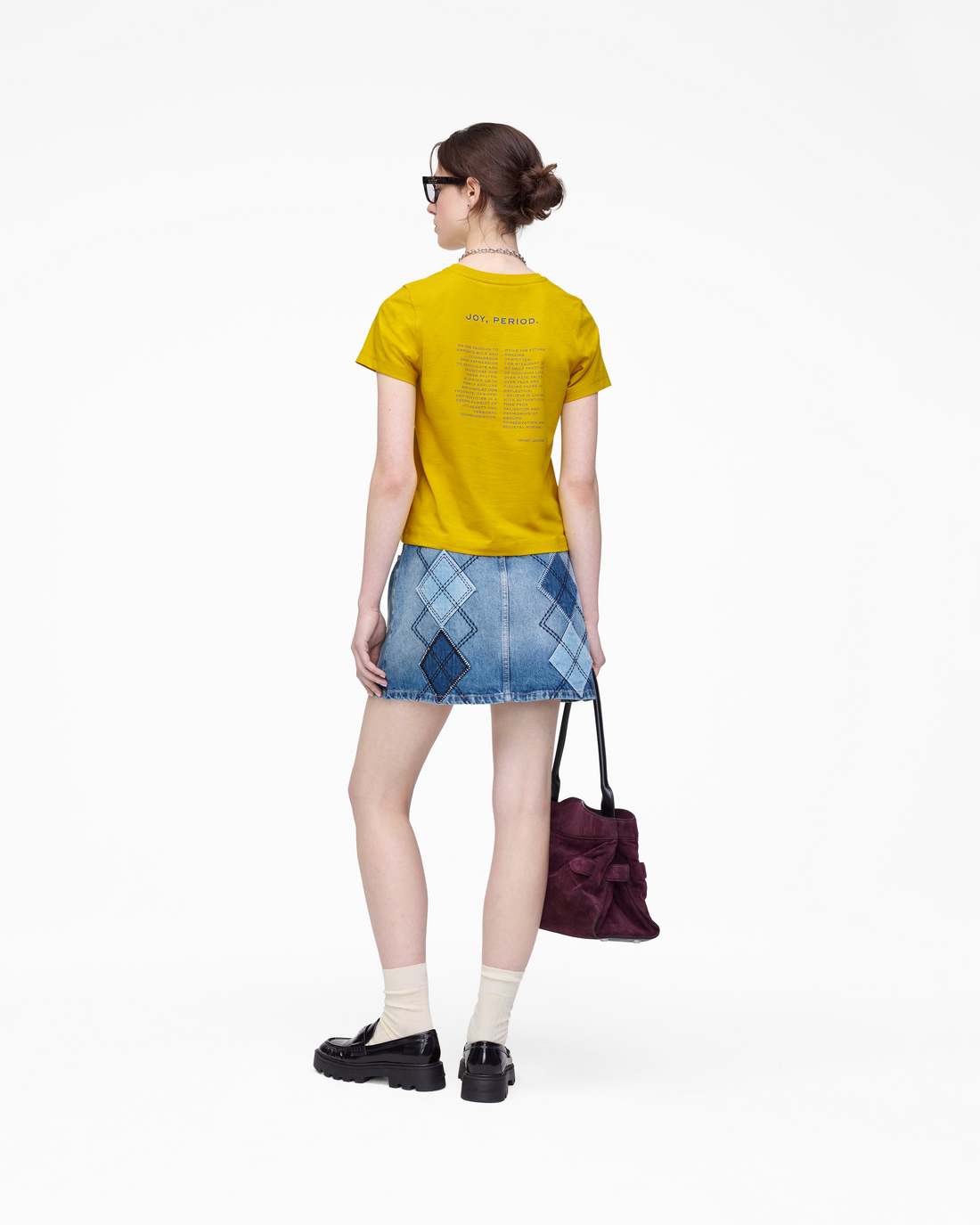 Joy. Slim Tee Joy Yellow Marc Jacobs