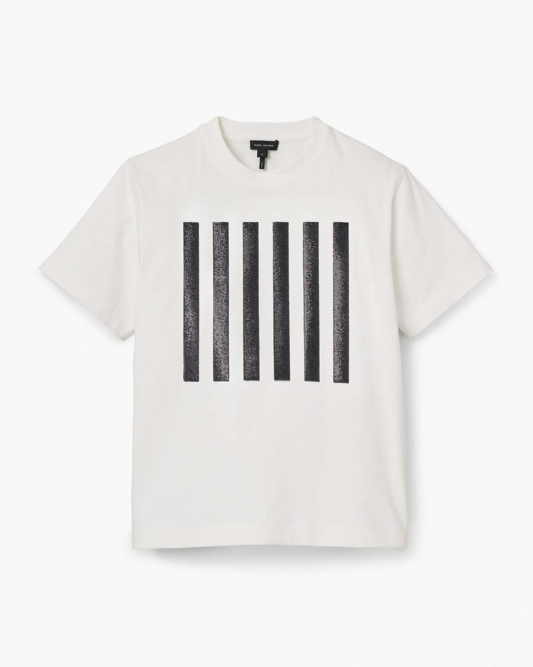 The Stripe Box Tee White Marc Jacobs