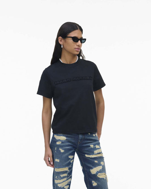The Logo Baby Tee Black Marc Jacobs
