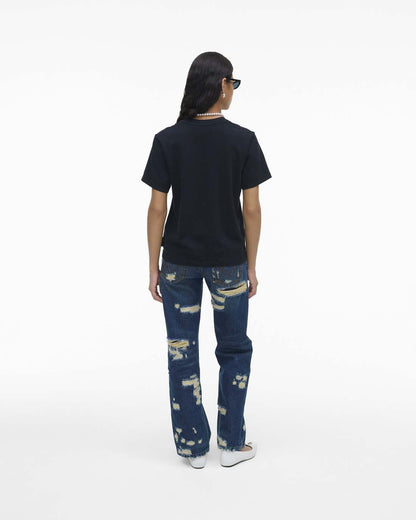 The Logo Baby Tee Black Marc Jacobs