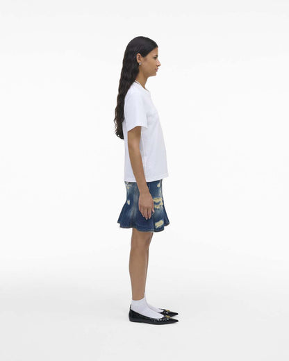 The Logo Baby Tee White Marc Jacobs