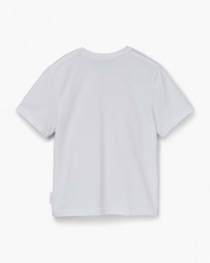 The Logo Baby Tee White Marc Jacobs