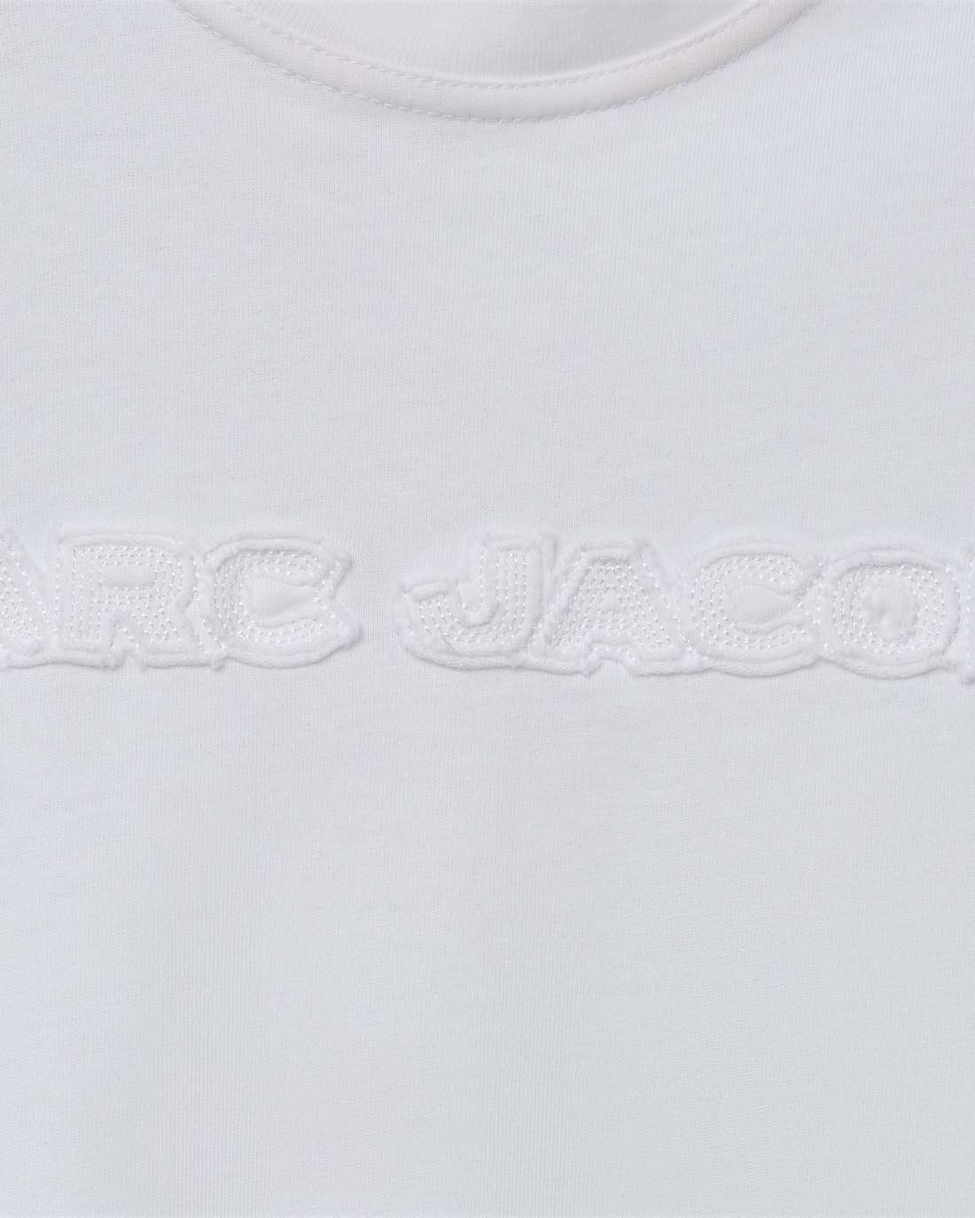 The Logo Baby Tee White Marc Jacobs