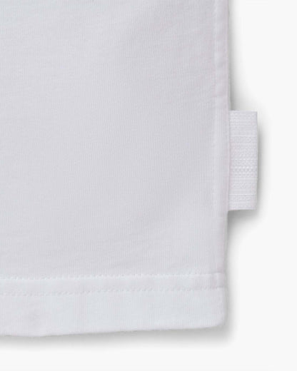 The Logo Baby Tee White Marc Jacobs