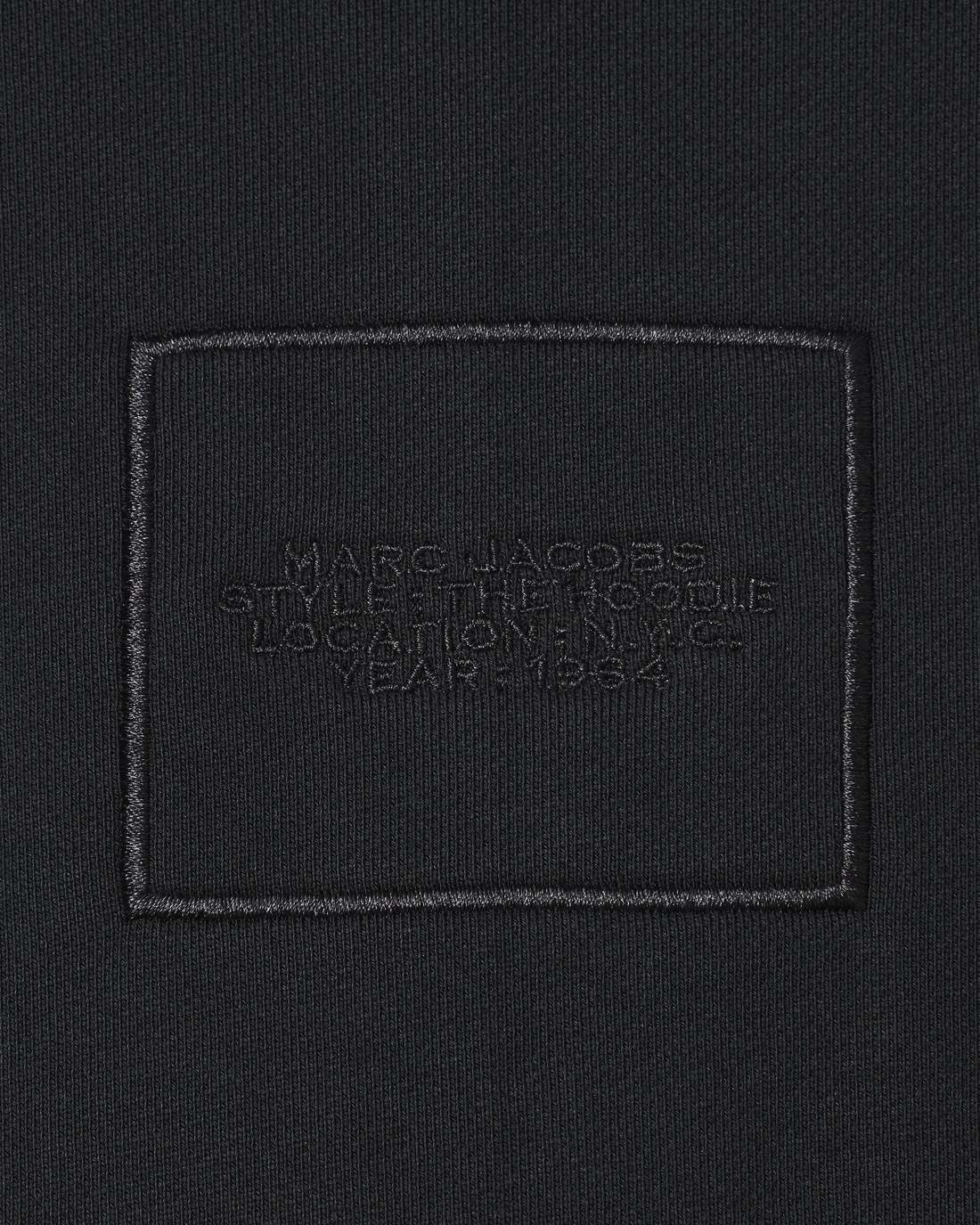 The Hoodie Black Marc Jacobs