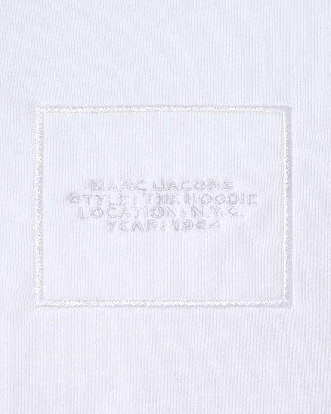 The Hoodie White Marc Jacobs