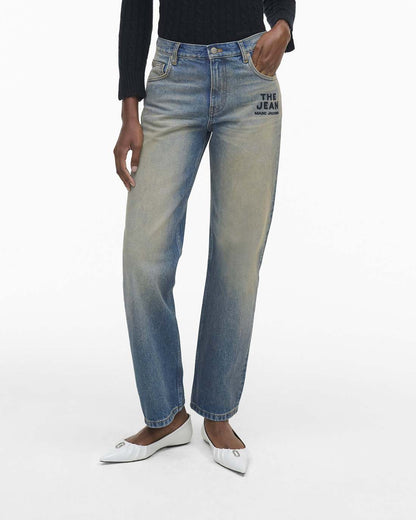 The Washed Jean Medium Wash Indigo Marc Jacobs