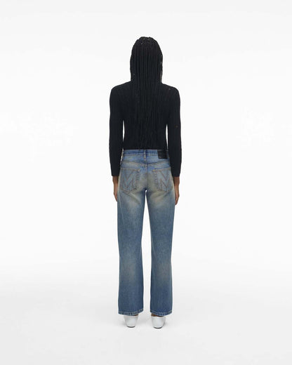 The Washed Jean Medium Wash Indigo Marc Jacobs