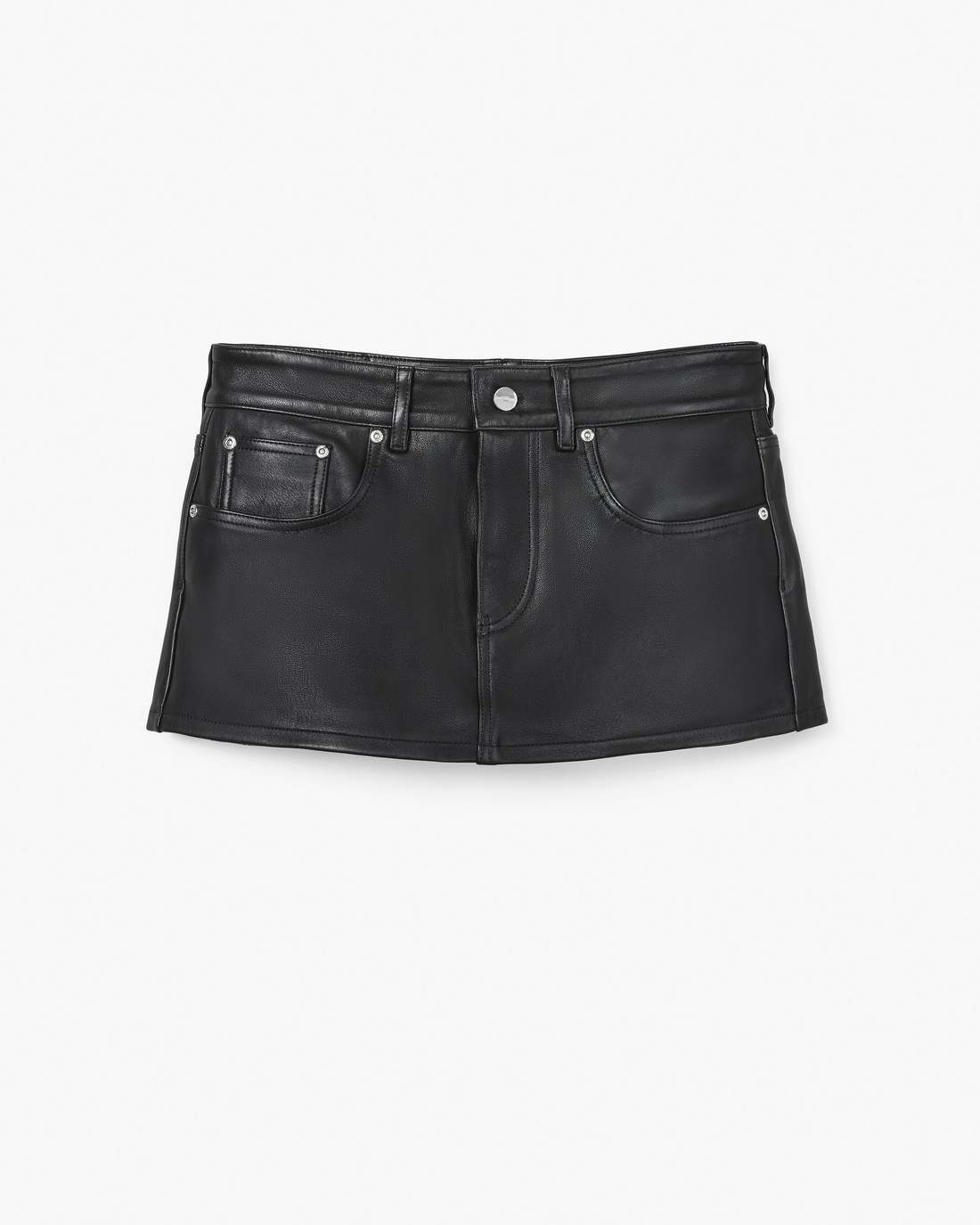 The Leather Skort Black Marc Jacobs
