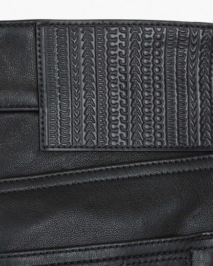 The Leather Skort Black Marc Jacobs