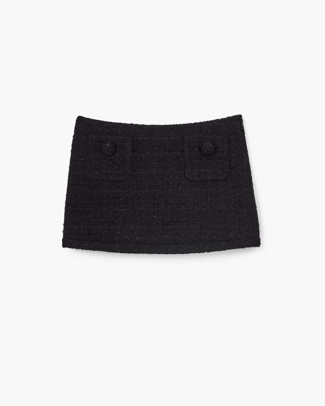 Tweed Mini Skirt Black Marc Jacobs