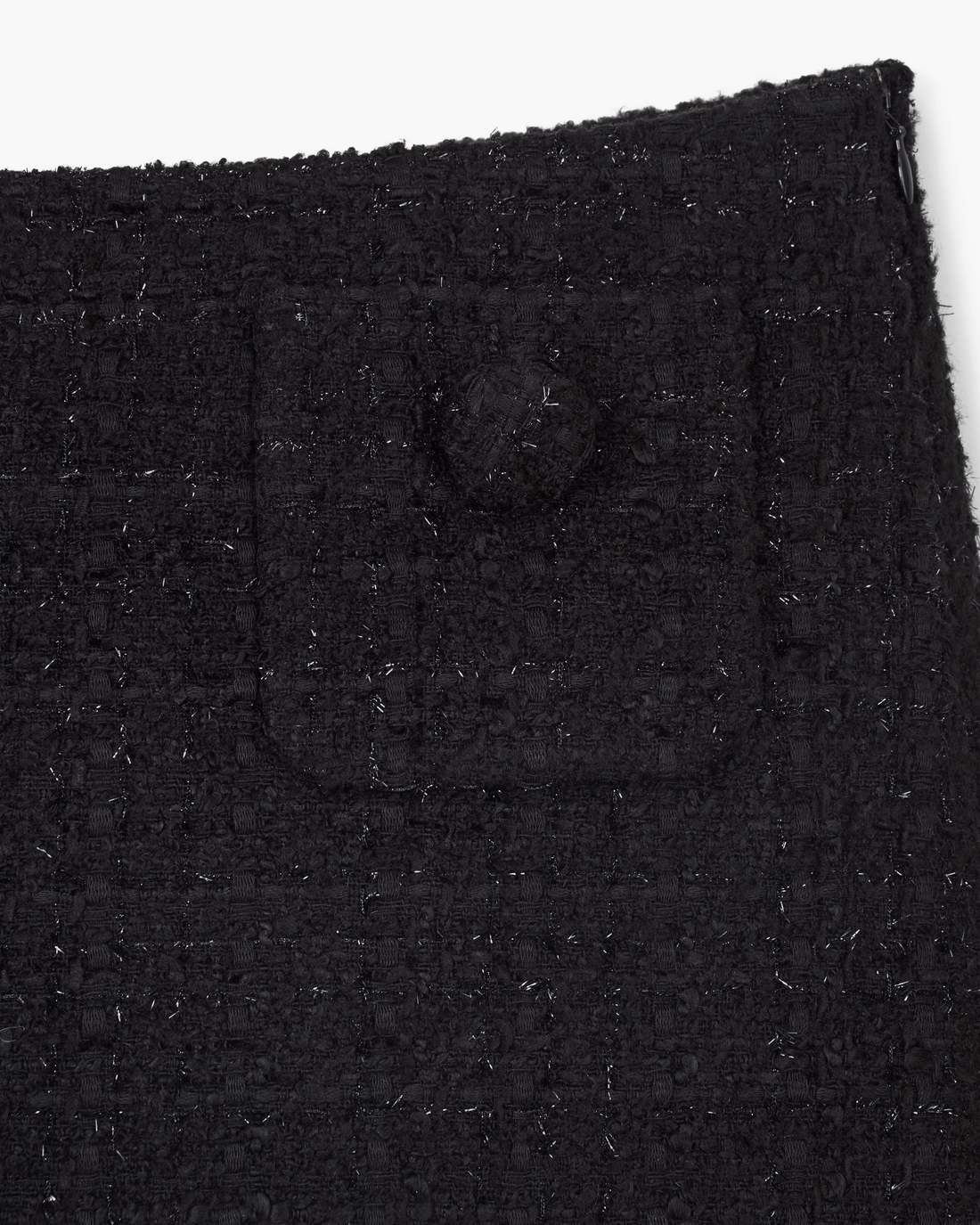 Tweed Mini Skirt Black Marc Jacobs