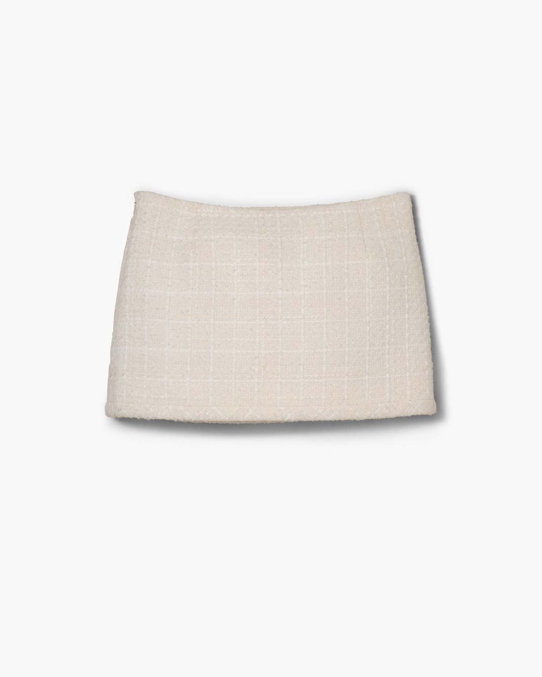 Tweed Mini Skirt Ivory Marc Jacobs