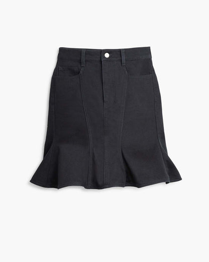 The Fluted Mini Skirt Black Marc Jacobs