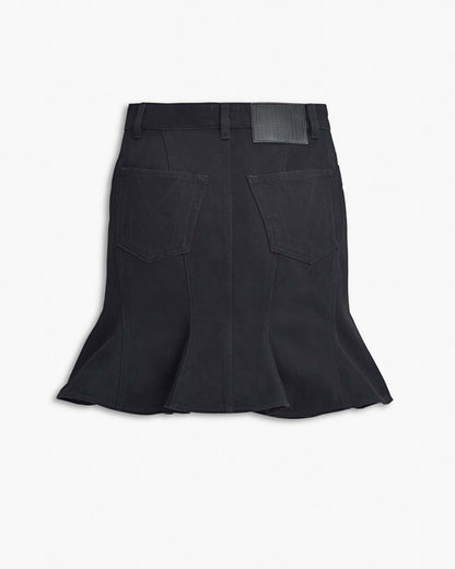 The Fluted Mini Skirt Black Marc Jacobs