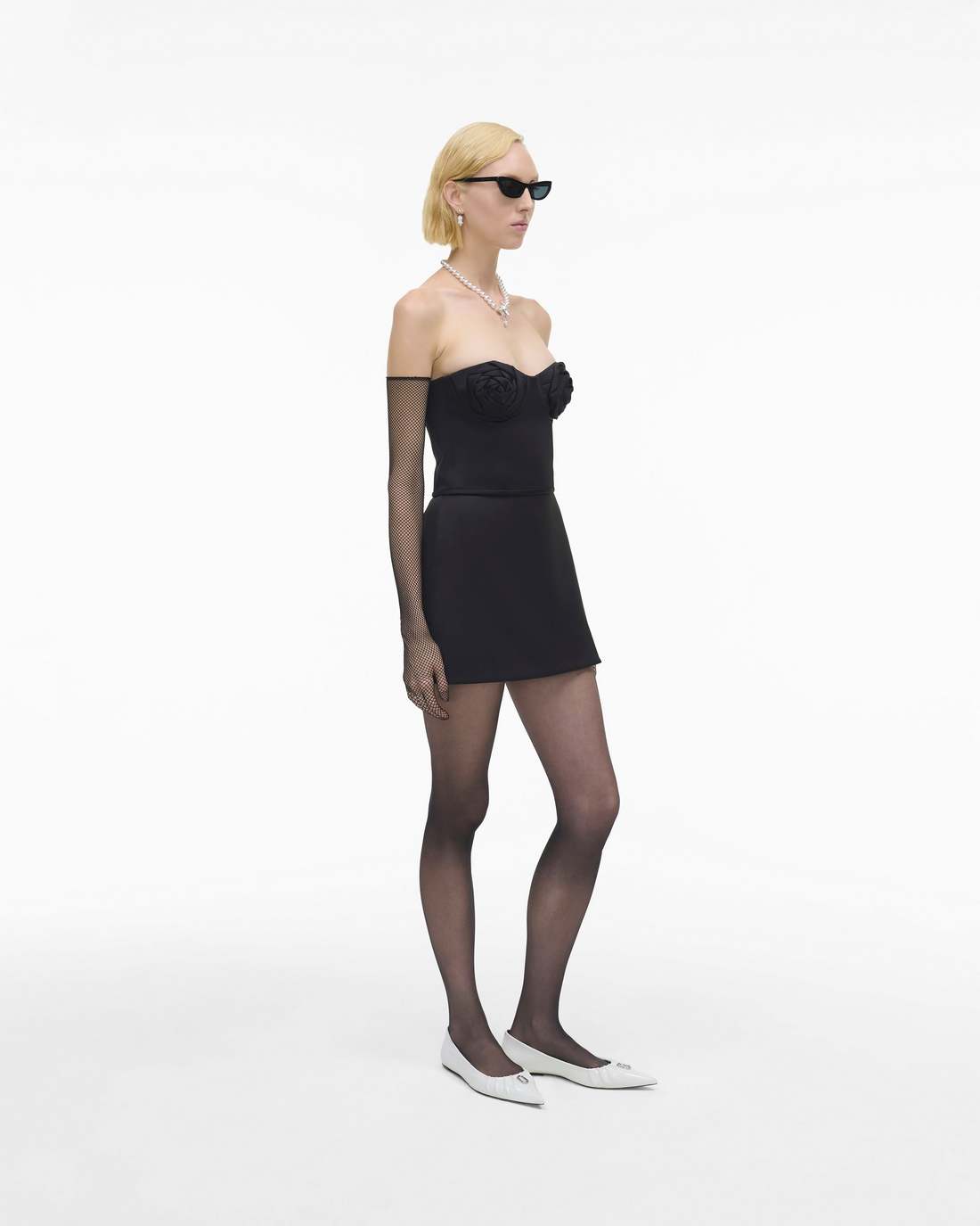 The Duchess Satin Skirt Black Marc Jacobs