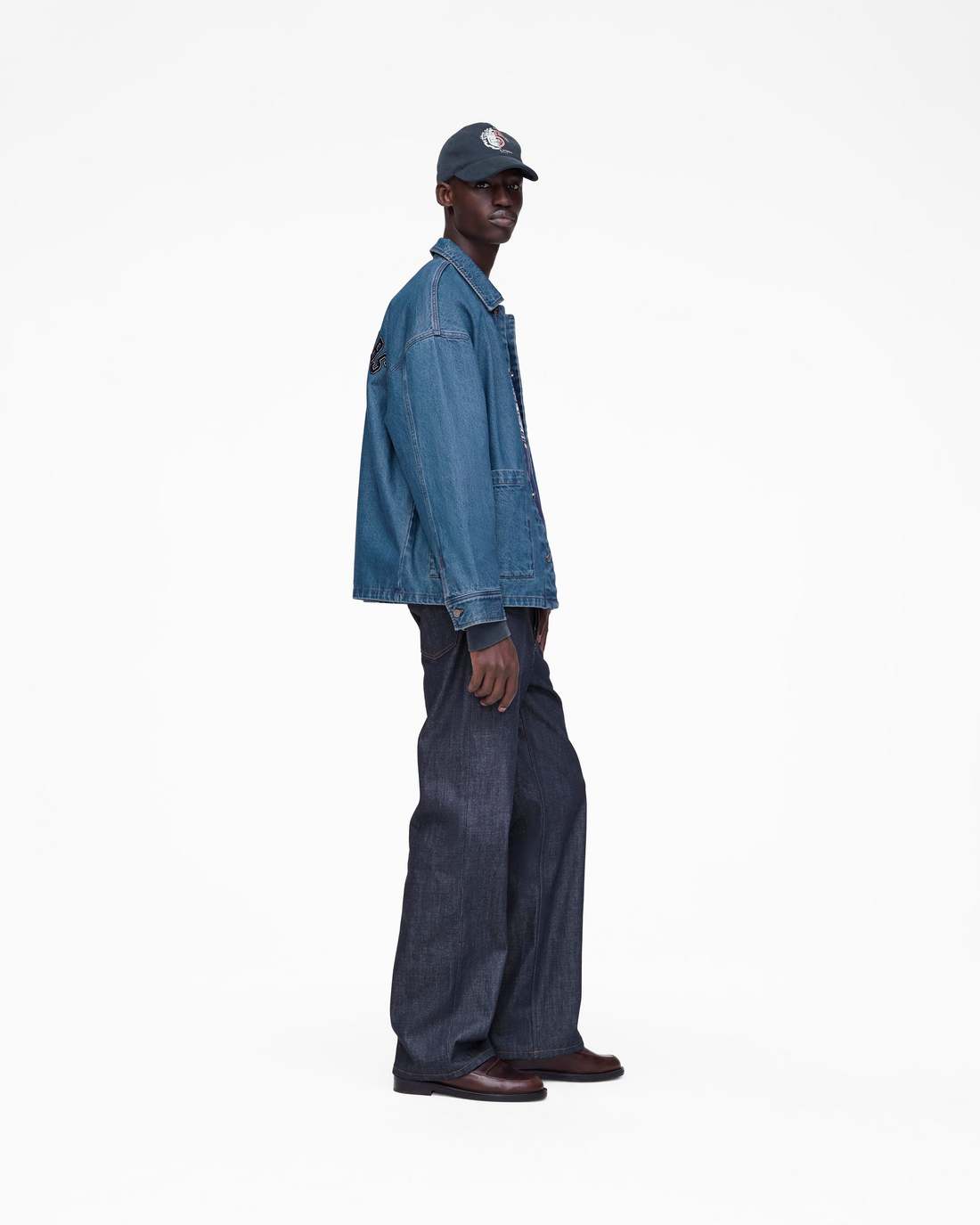 The A.P.C. X Marc Jacobs Denim Unisex Jacket Washed Indigo Marc Jacobs