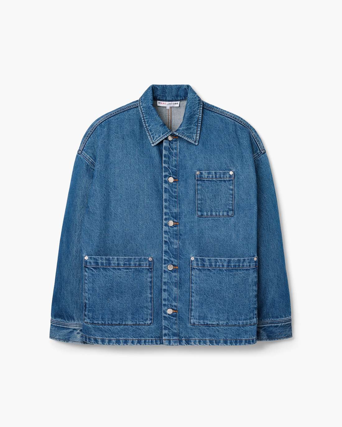 The A.P.C. X Marc Jacobs Denim Unisex Jacket Washed Indigo Marc Jacobs