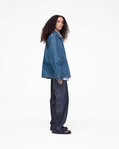 The A.P.C. X Marc Jacobs Denim Unisex Jacket Washed Indigo Marc Jacobs