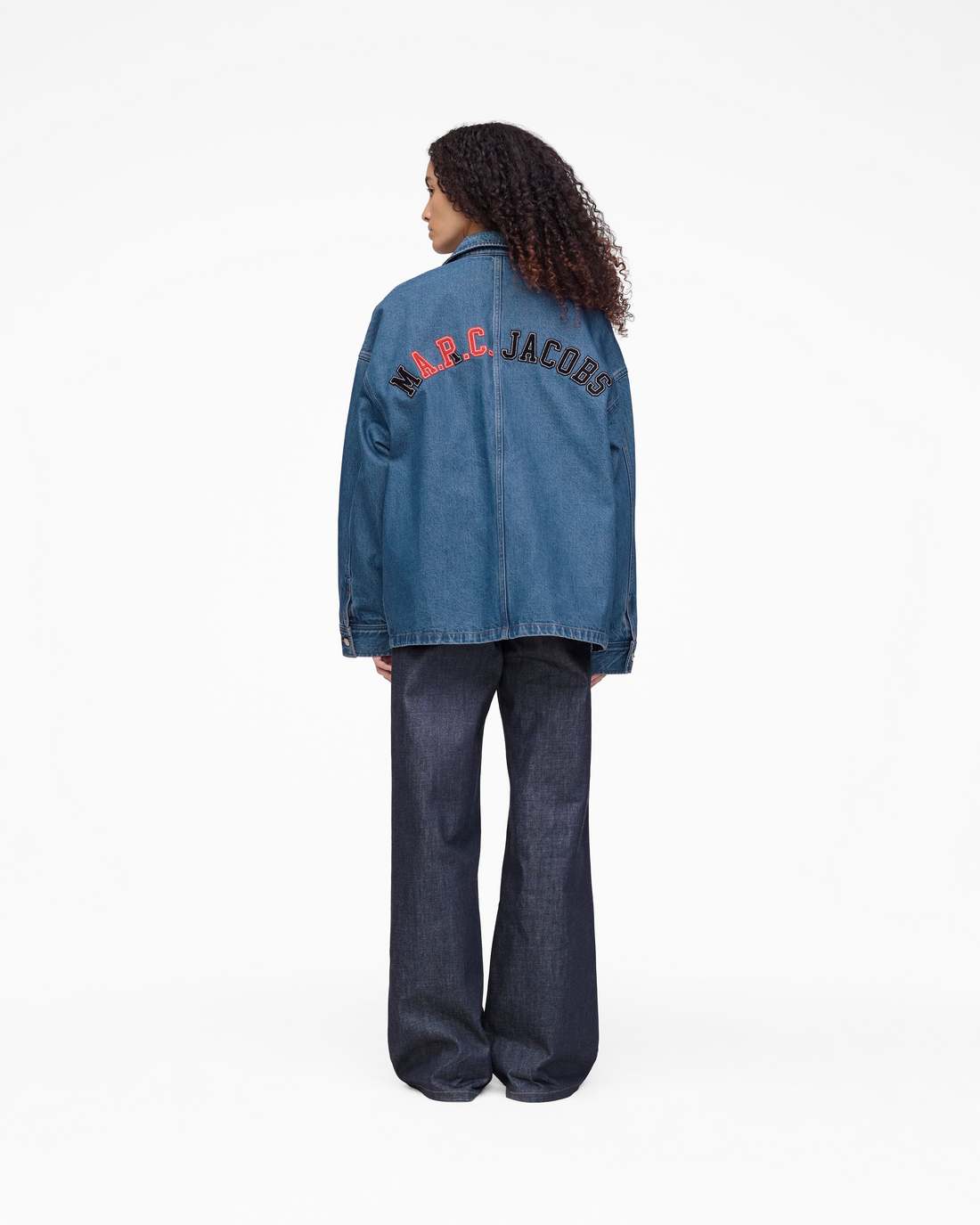 The A.P.C. X Marc Jacobs Denim Unisex Jacket Washed Indigo Marc Jacobs
