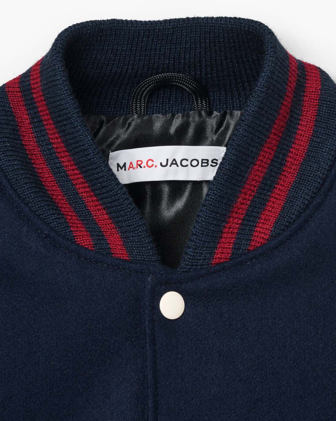 The A.P.C. X Marc Jacobs  Varsity Jacket Dark Navy/White Marc Jacobs