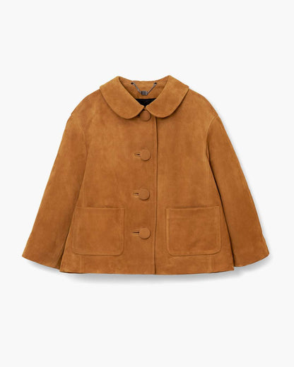 Suede Doll Jacket Copper Marc Jacobs
