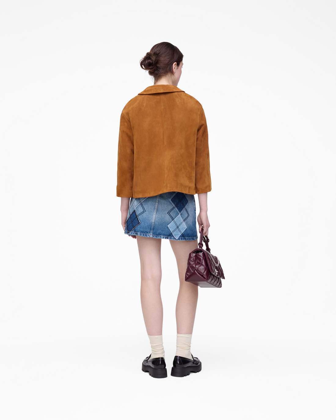 Suede Doll Jacket Copper Marc Jacobs