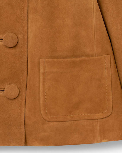 Suede Doll Jacket Copper Marc Jacobs