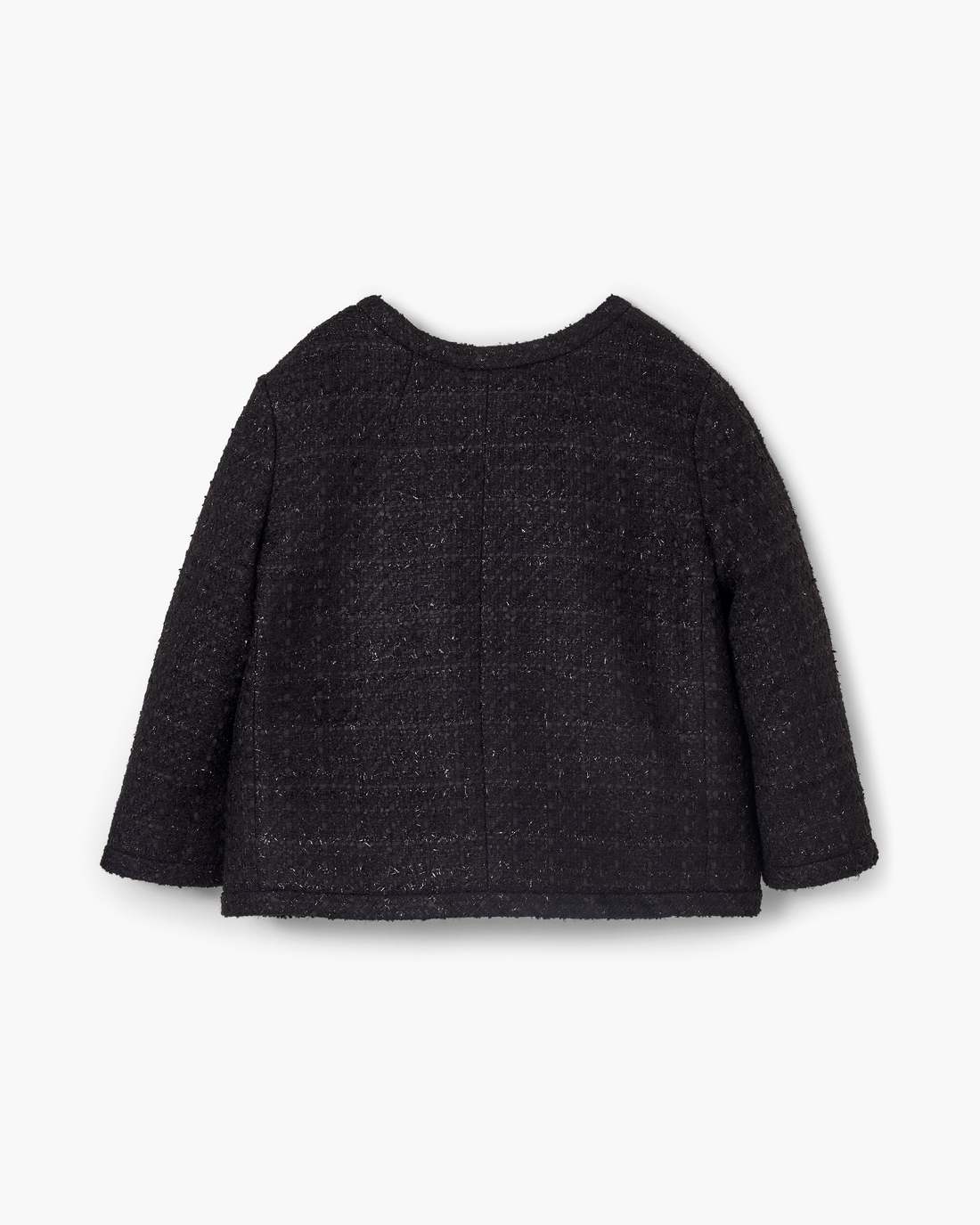 Tweed Backwards Lady Jacket Black Marc Jacobs