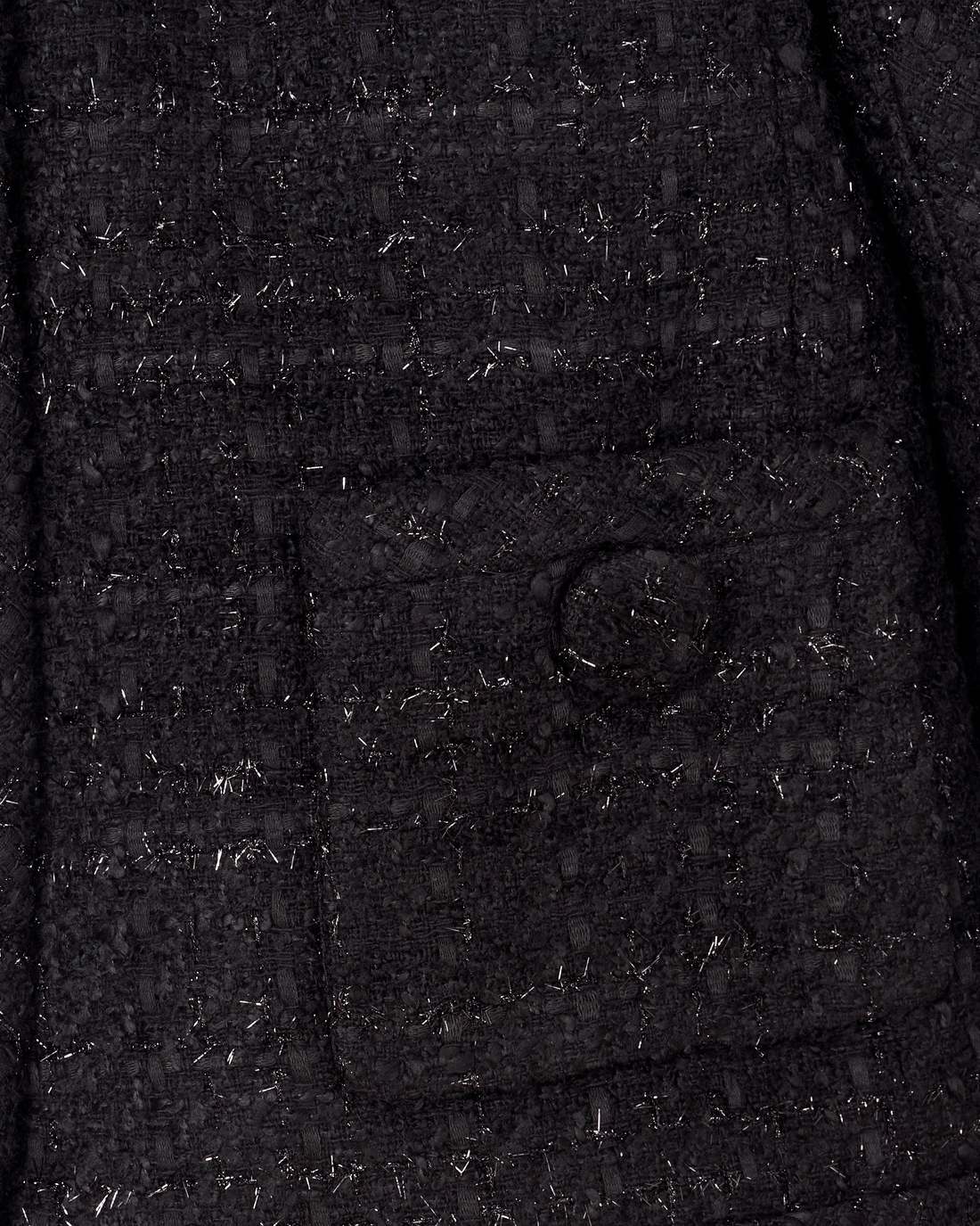 Tweed Backwards Lady Jacket Black Marc Jacobs