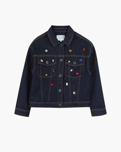 The Charm Denim Jacket Blue Marc Jacobs