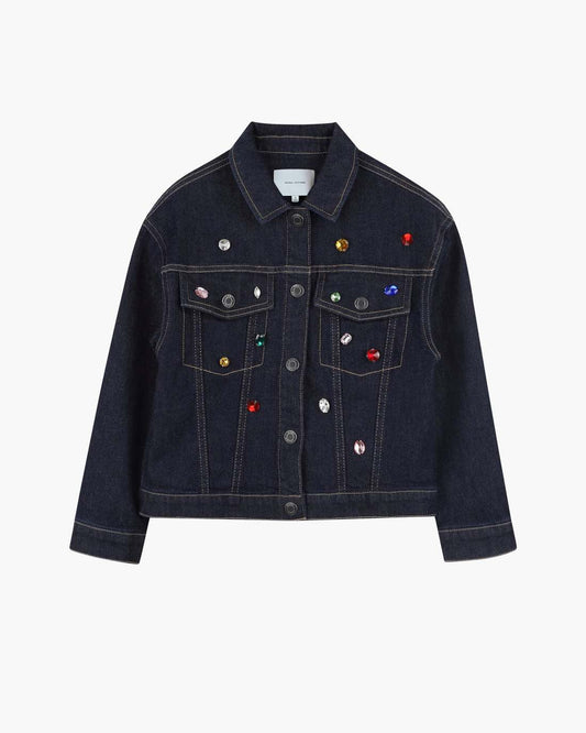 The Charm Denim Jacket Blue Marc Jacobs