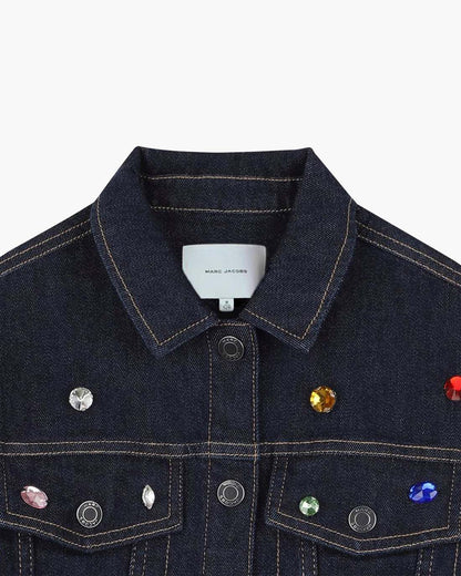 The Charm Denim Jacket Blue Marc Jacobs