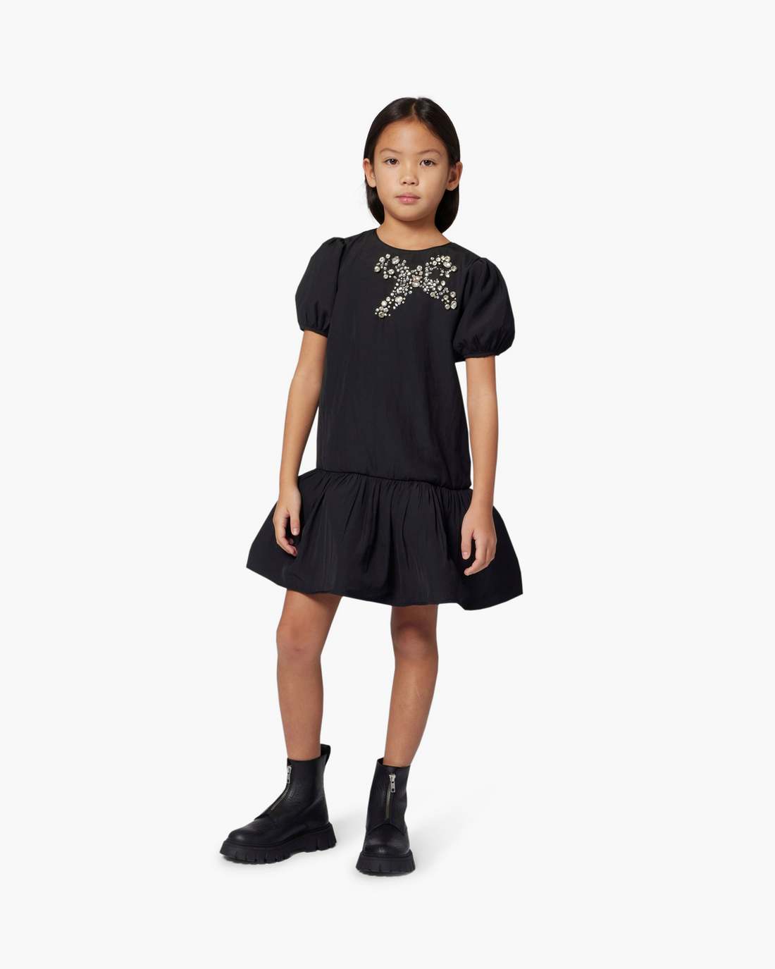 The Gem Bow Dress Black Marc Jacobs