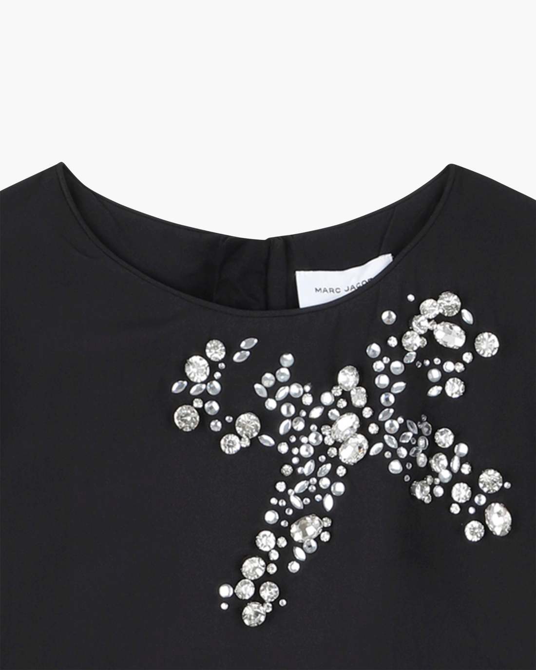 The Gem Bow Dress Black Marc Jacobs