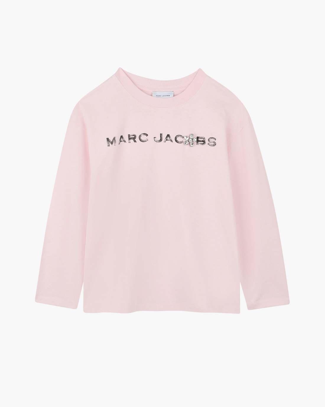 The Gem Daisy Logo Tee Pink Marc Jacobs