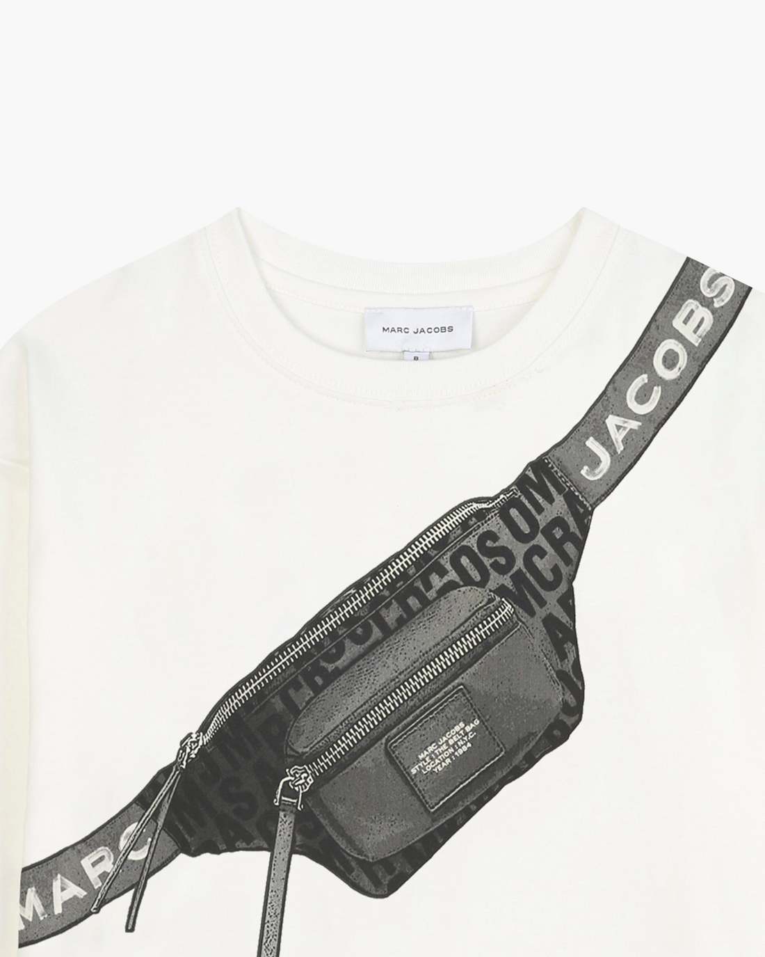 The Trompe Loeil Tee White Marc Jacobs