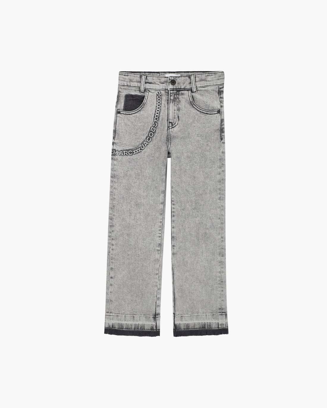 The Trompe Loeil Chain Jeans Black Marc Jacobs