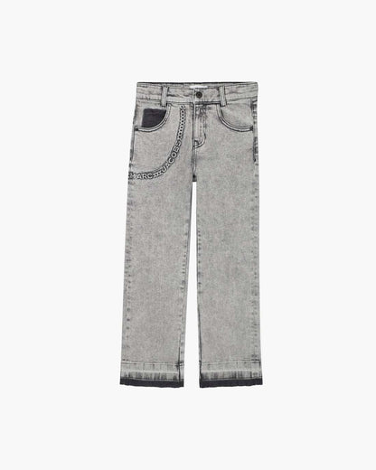 The Trompe Loeil Chain Jeans Black Marc Jacobs