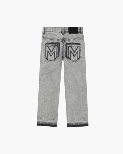 The Trompe Loeil Chain Jeans Black Marc Jacobs