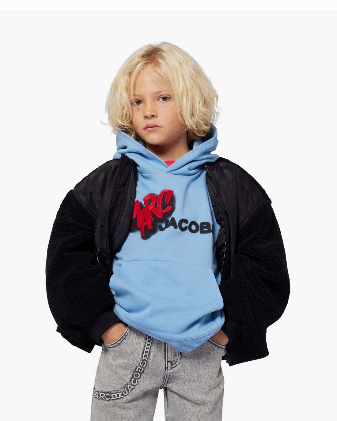 The Bomber Jacket Black Marc Jacobs