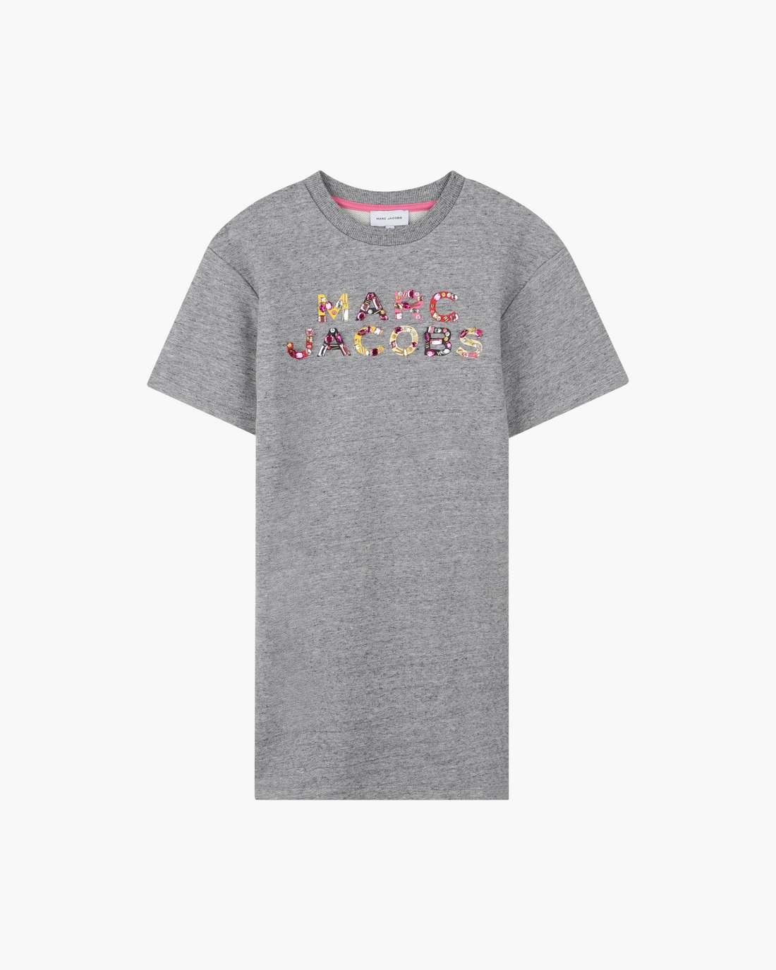 The Gem Logo Dress Grey Marc Jacobs
