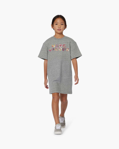 The Gem Logo Dress Grey Marc Jacobs
