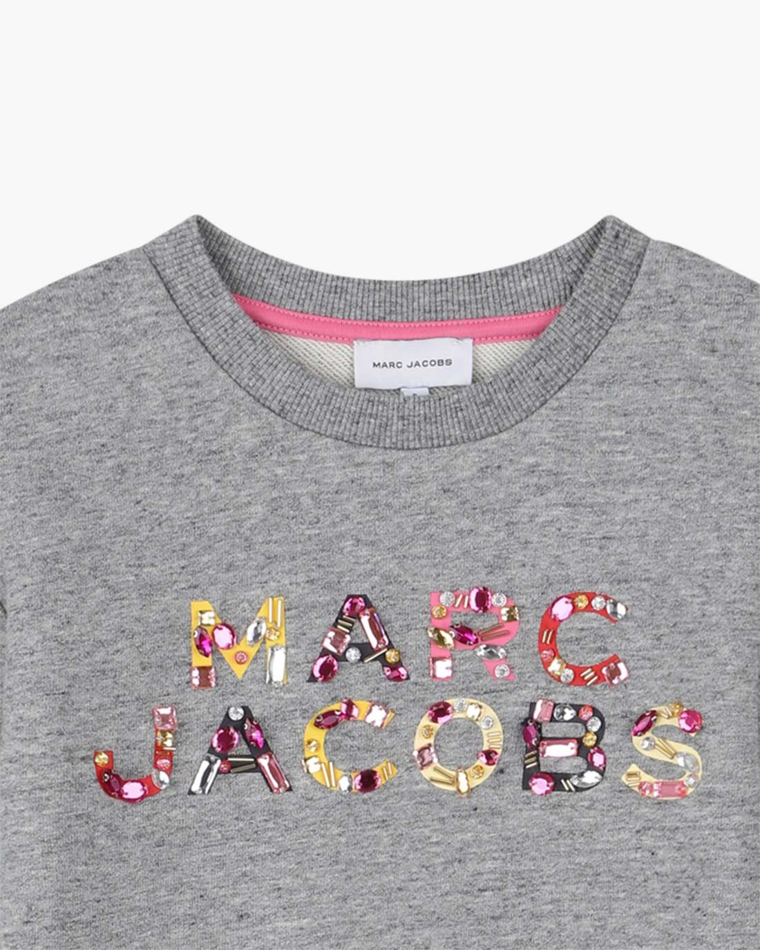 The Gem Logo Dress Grey Marc Jacobs