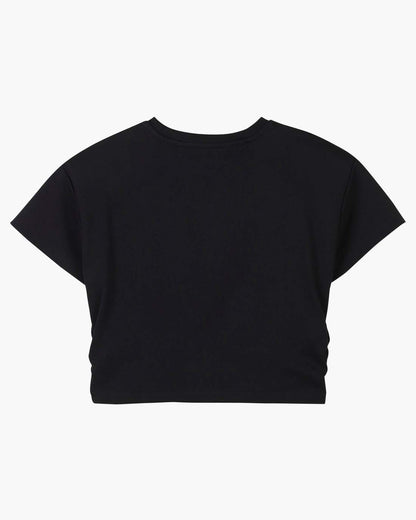 The Crystal Daisy Cropped Shirt Black Marc Jacobs