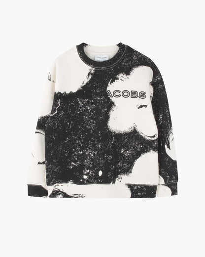 The Daisy Sweatshirt Black/White Marc Jacobs