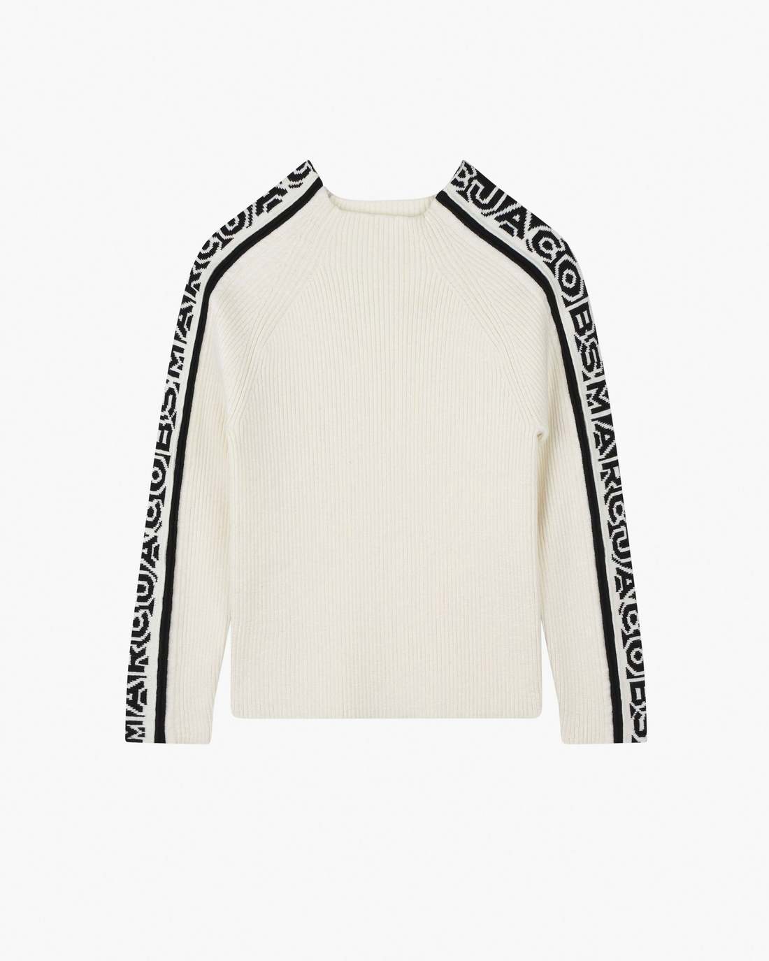 The Knitlogo Sweater Ivory Marc Jacobs
