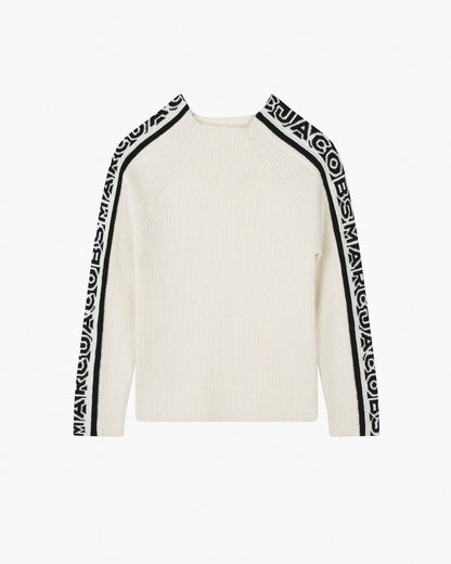 The Knitlogo Sweater Ivory Marc Jacobs