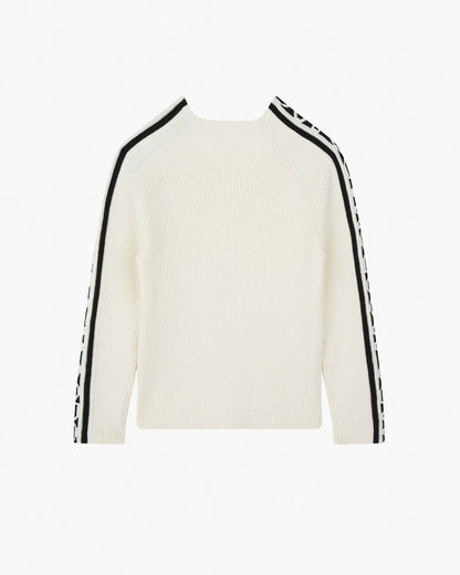 The Knitlogo Sweater Ivory Marc Jacobs